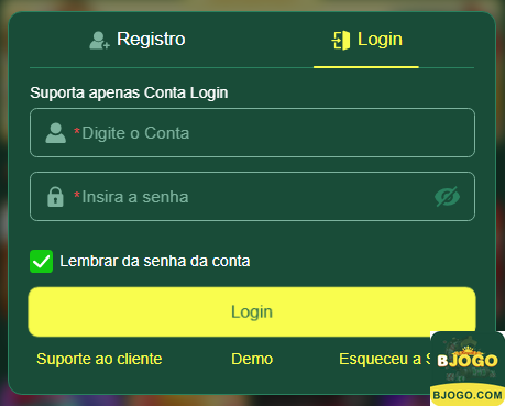 bjogo.com Cadastro Vantagens